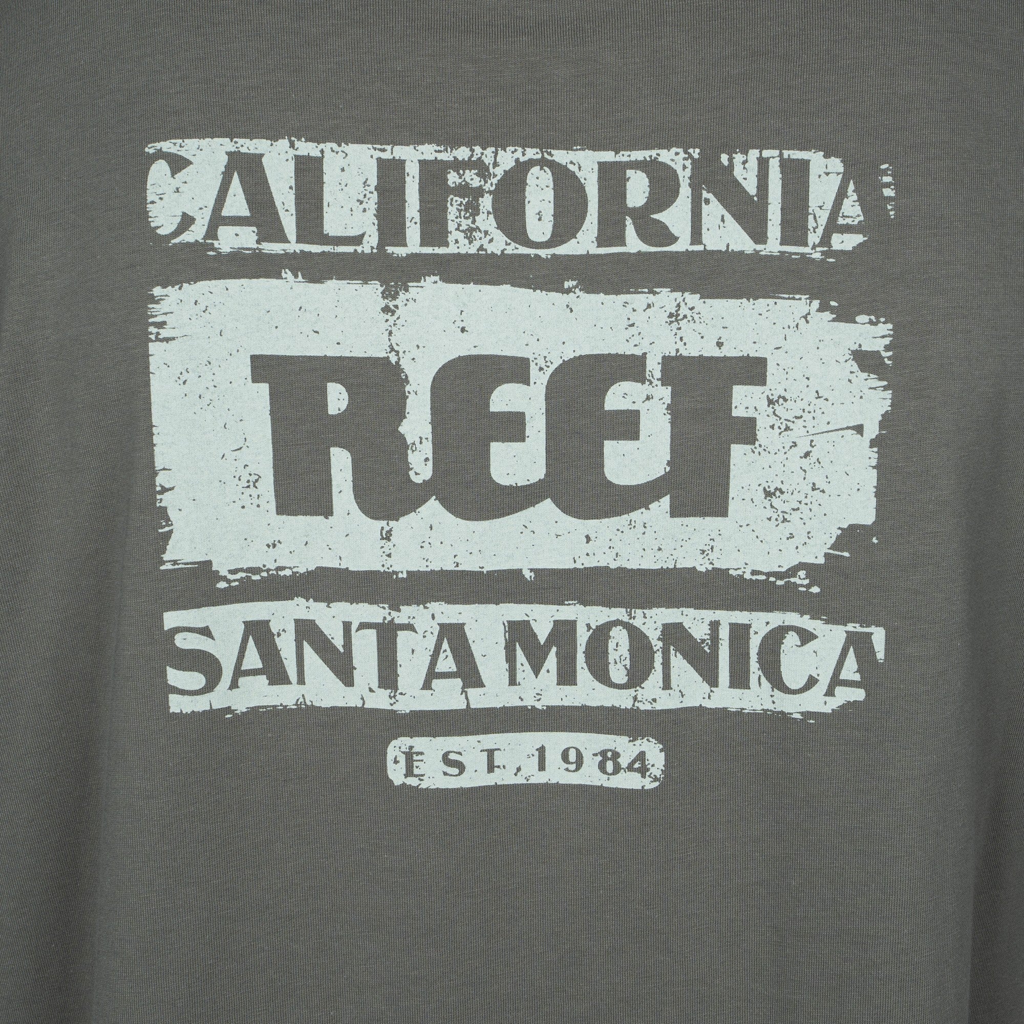 Polera Reef Men Santa Monica Green