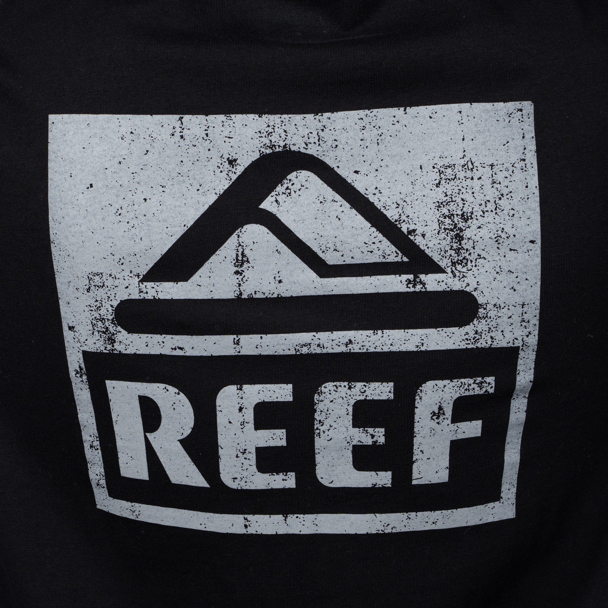 Polera Reef Men Big Logo Black