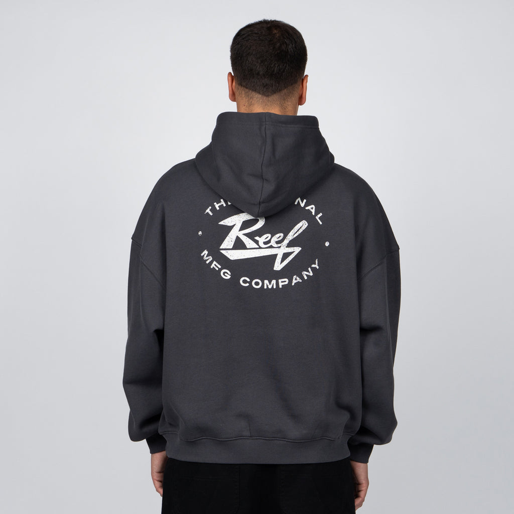 Polerón Hoodie Reef Men Dark Grey