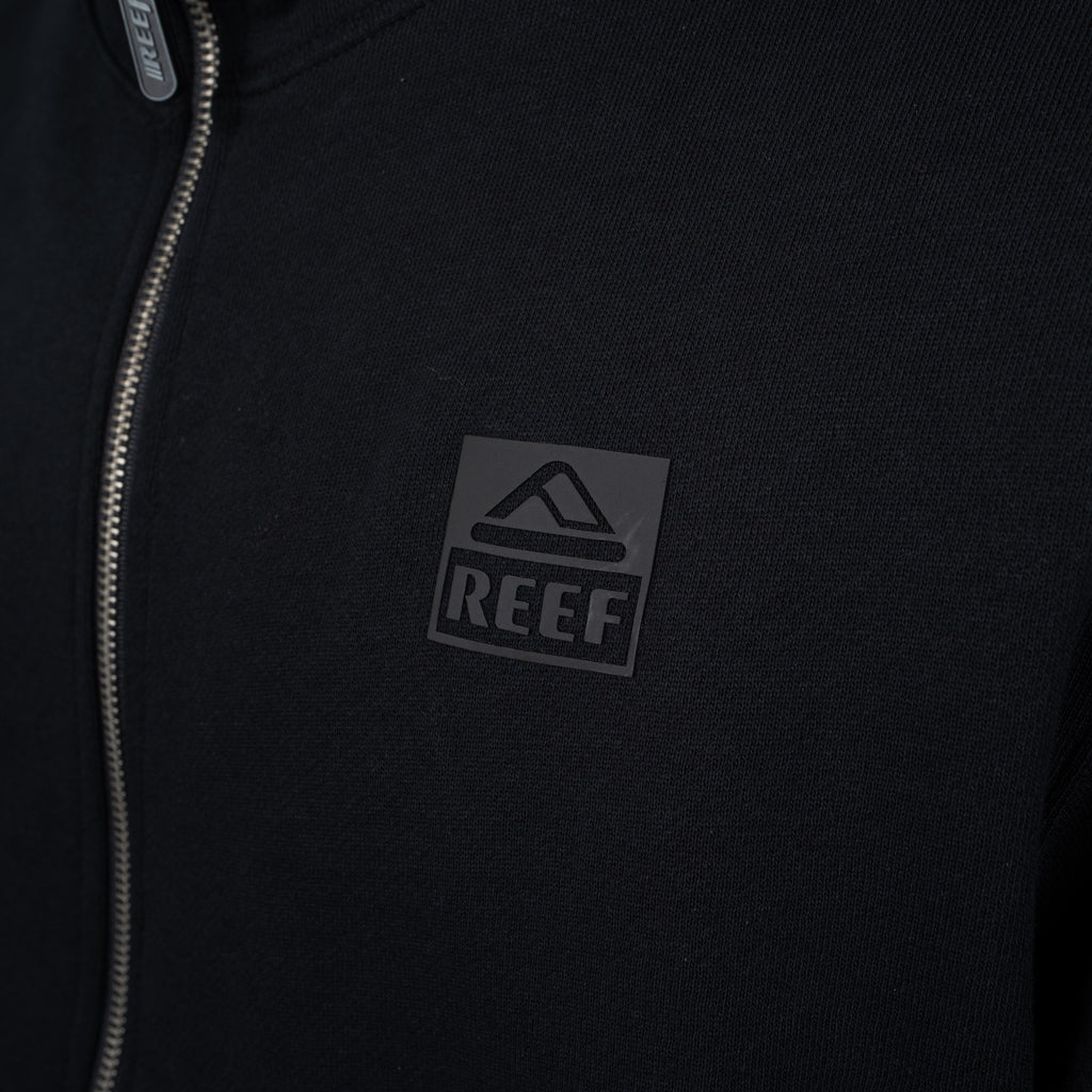 Polerón Full Zipper Men All Black