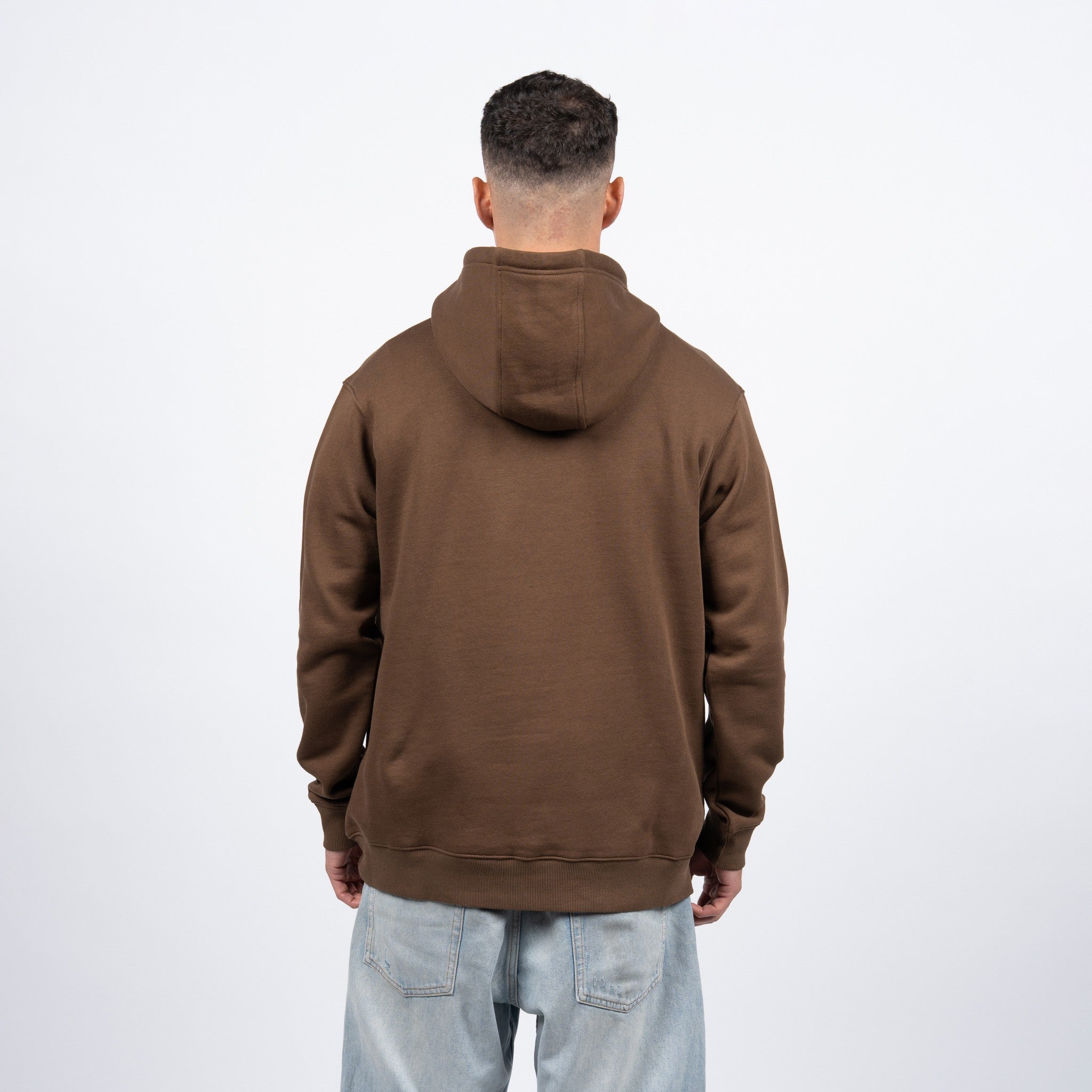 Polerón Hoodie Reef Men Brown Logo Light Brown