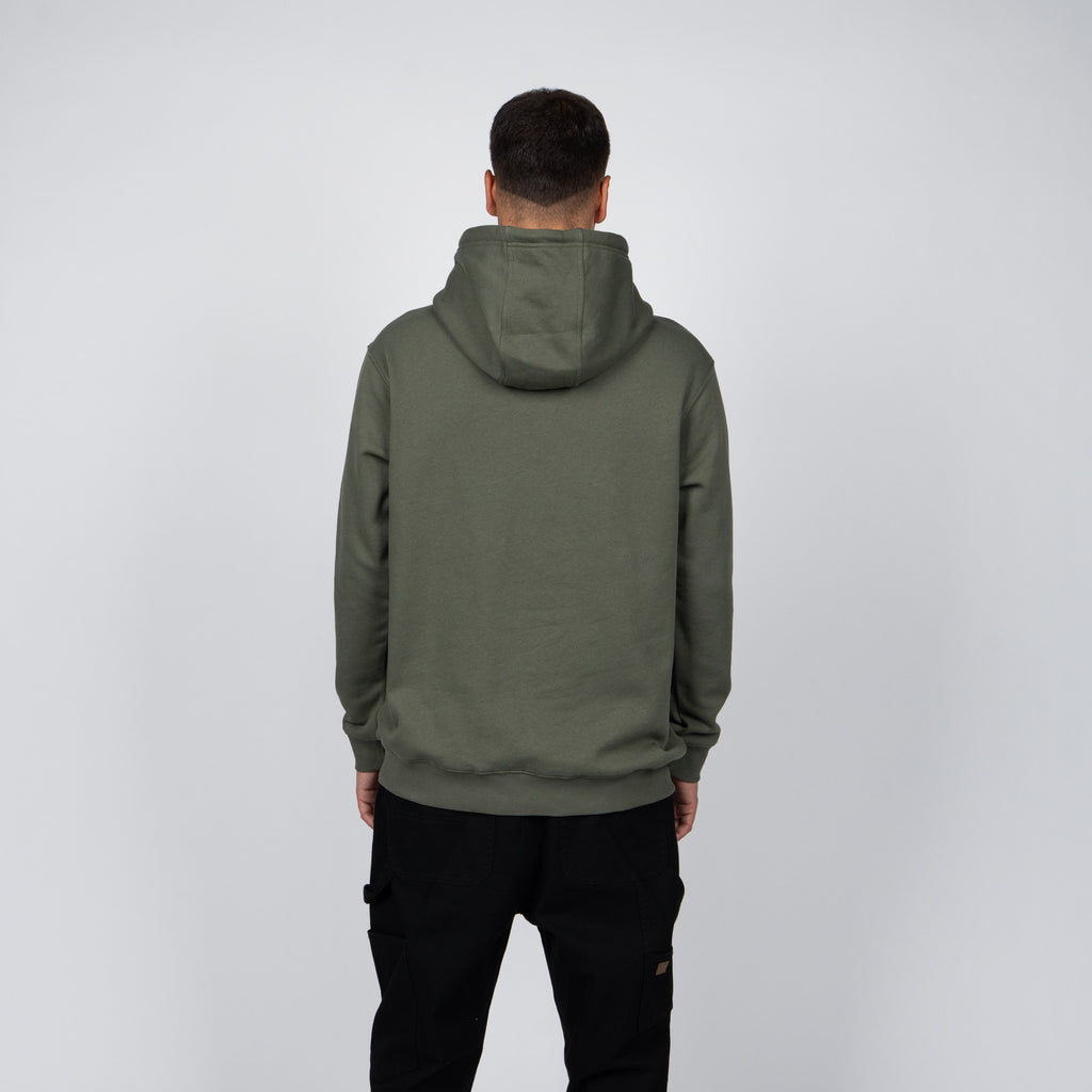 Polerón Hoodie Reef Men Green Logo light Green