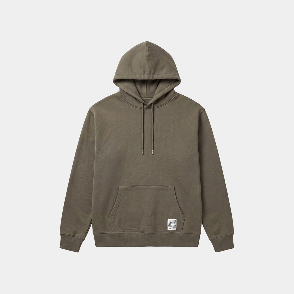 Polerón Reef Men Hoodie Verde Parche