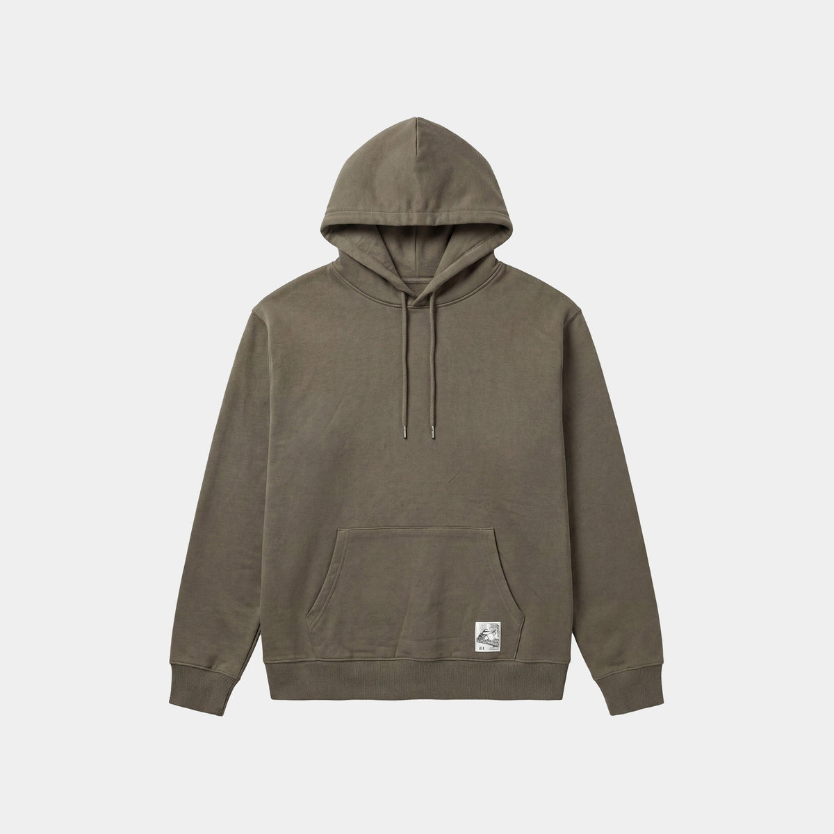 Polerón Reef Men Hoodie Verde Parche