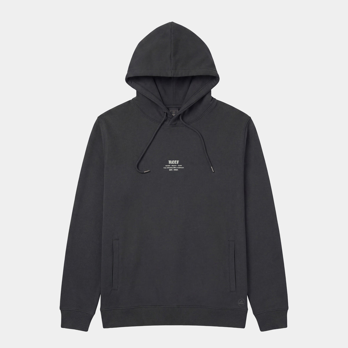 Polerón Reef Men Hoodie Negro Logo