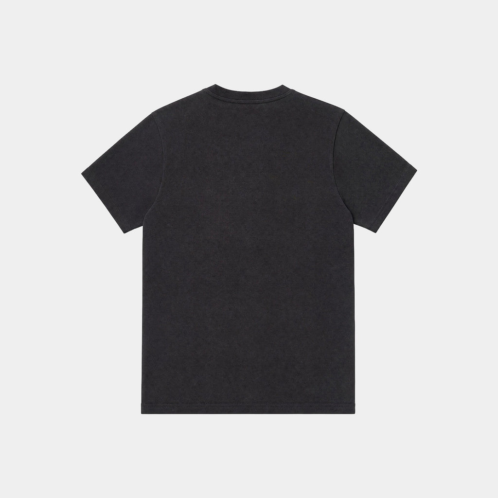Polera Reef Men Basic Pocket Black