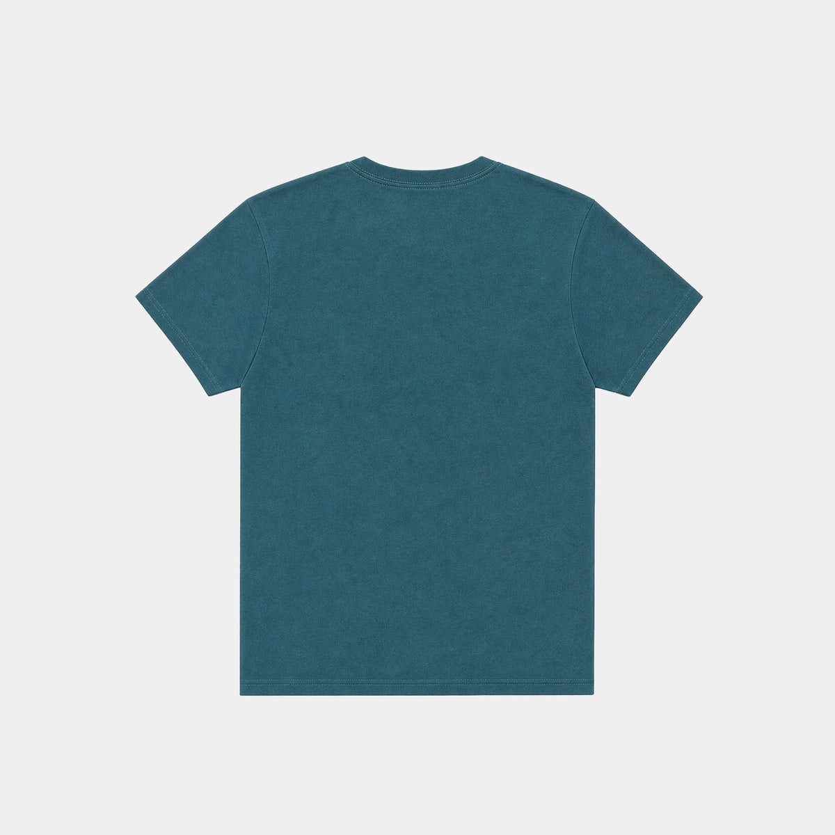 Polera Reef Men Basic Pocket Blue Petrol