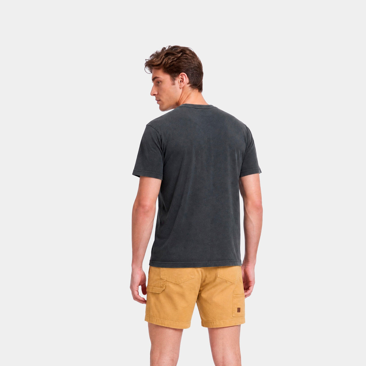 Polera Reef Men Basic Logo The Original Black