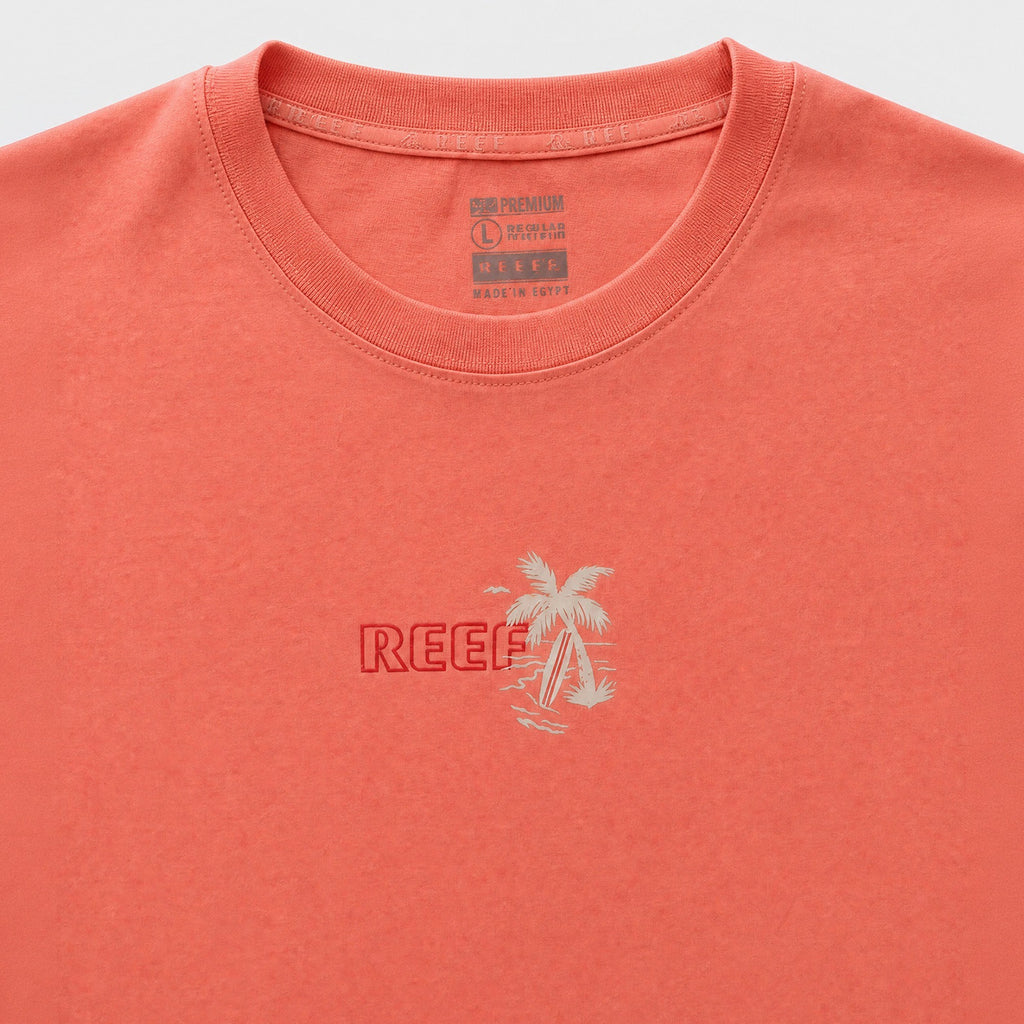 Polera Reef Men Palm Easy Pink