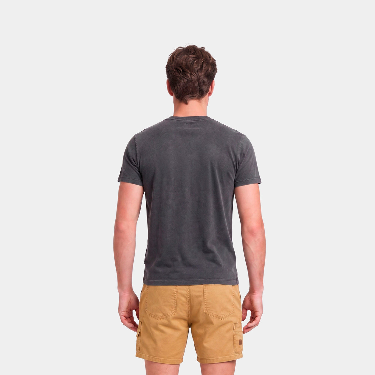 Polera Reef Men Palm Easy Black