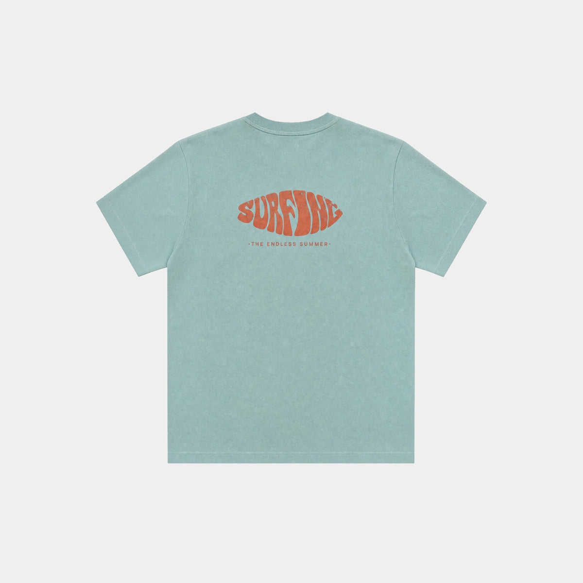 Polera Reef Men Basic Logo Wave Blue