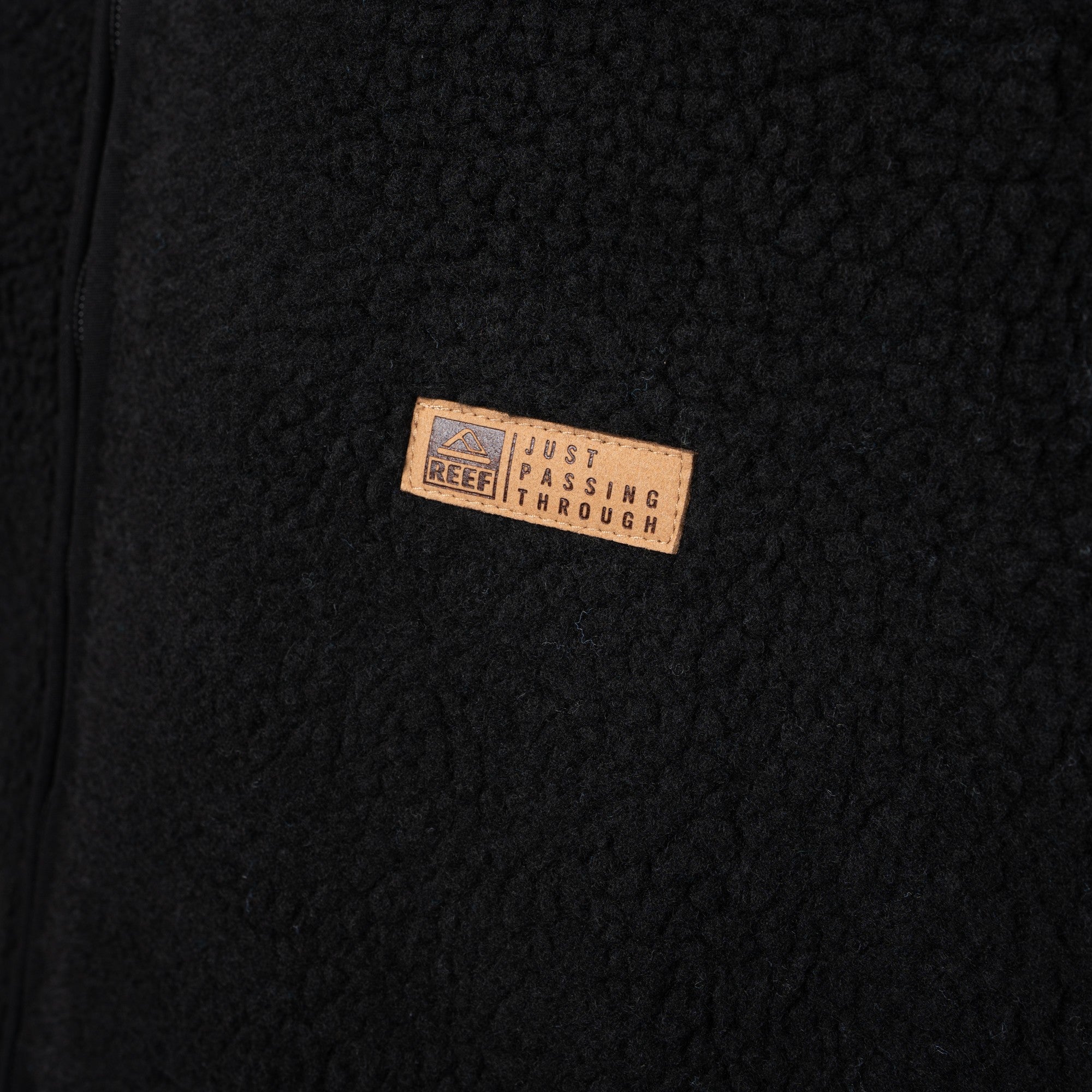 Sherpa Reef Men Full Zipper Black