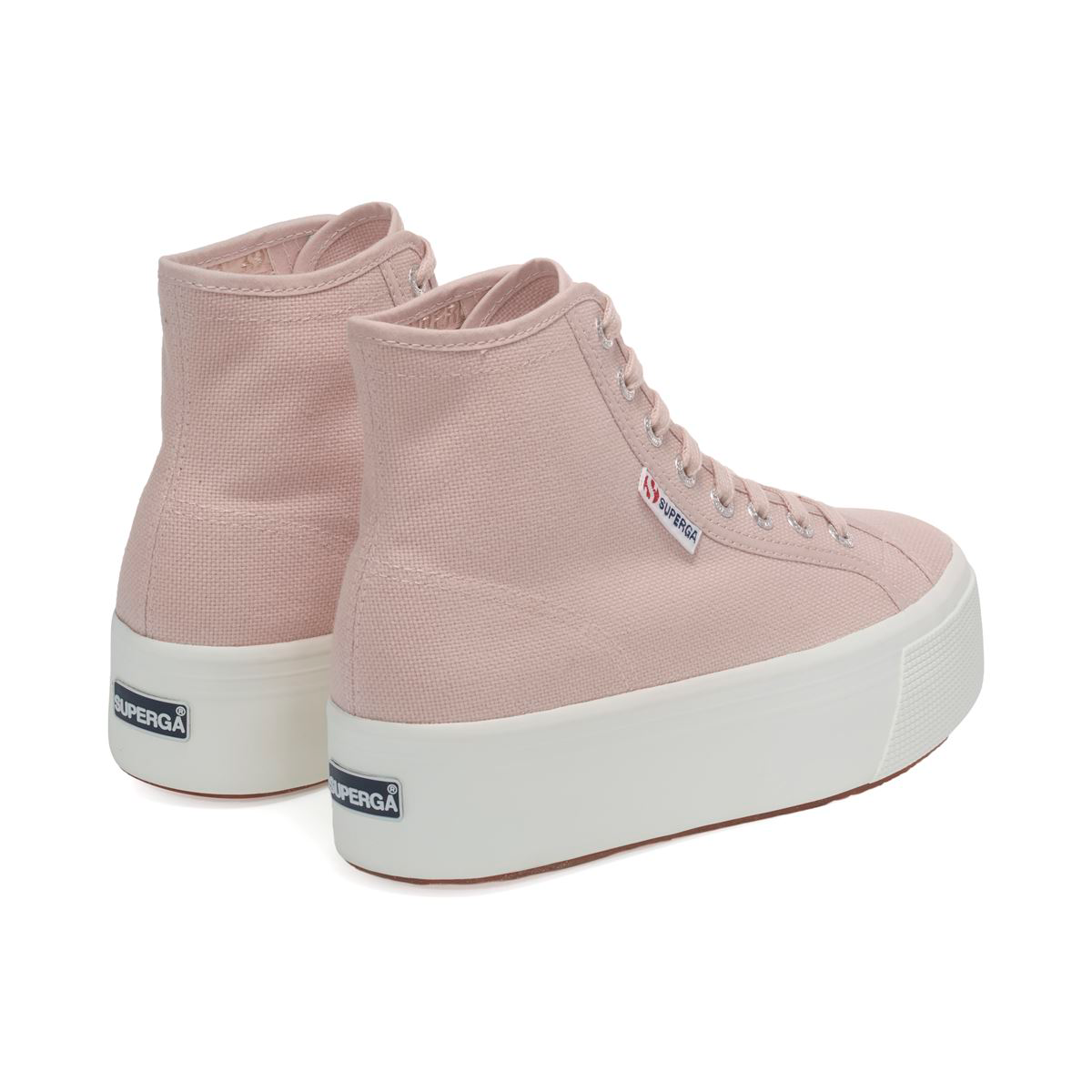 Zapatilla 2708 Hi Top Pink Skin F Avorio