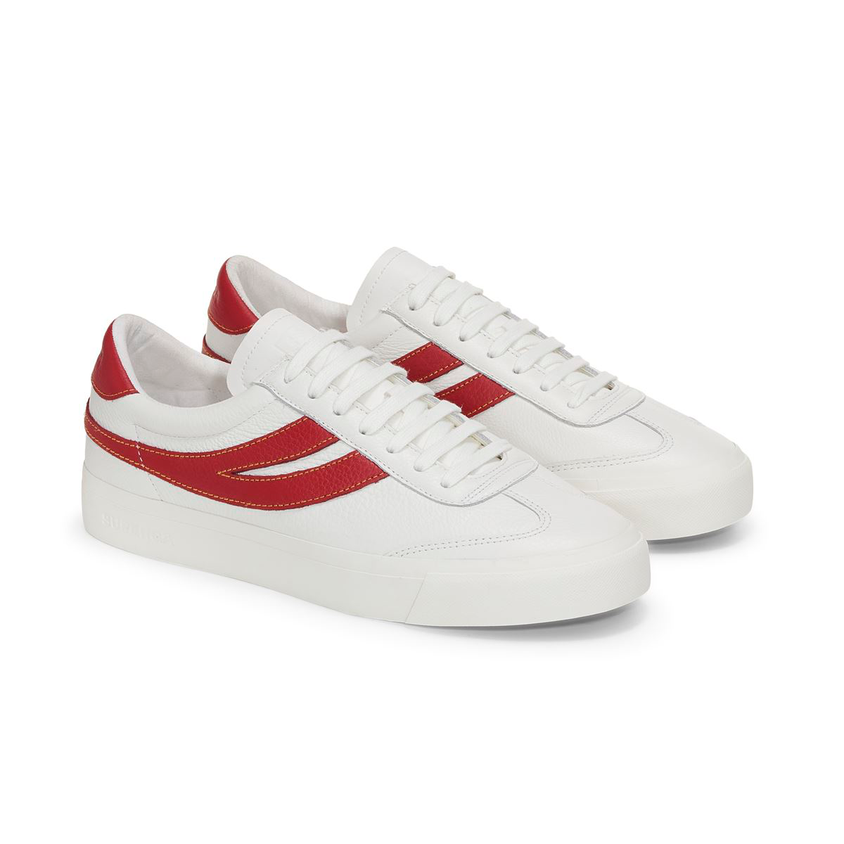 Zapatilla 4834 Club Swallow White Red