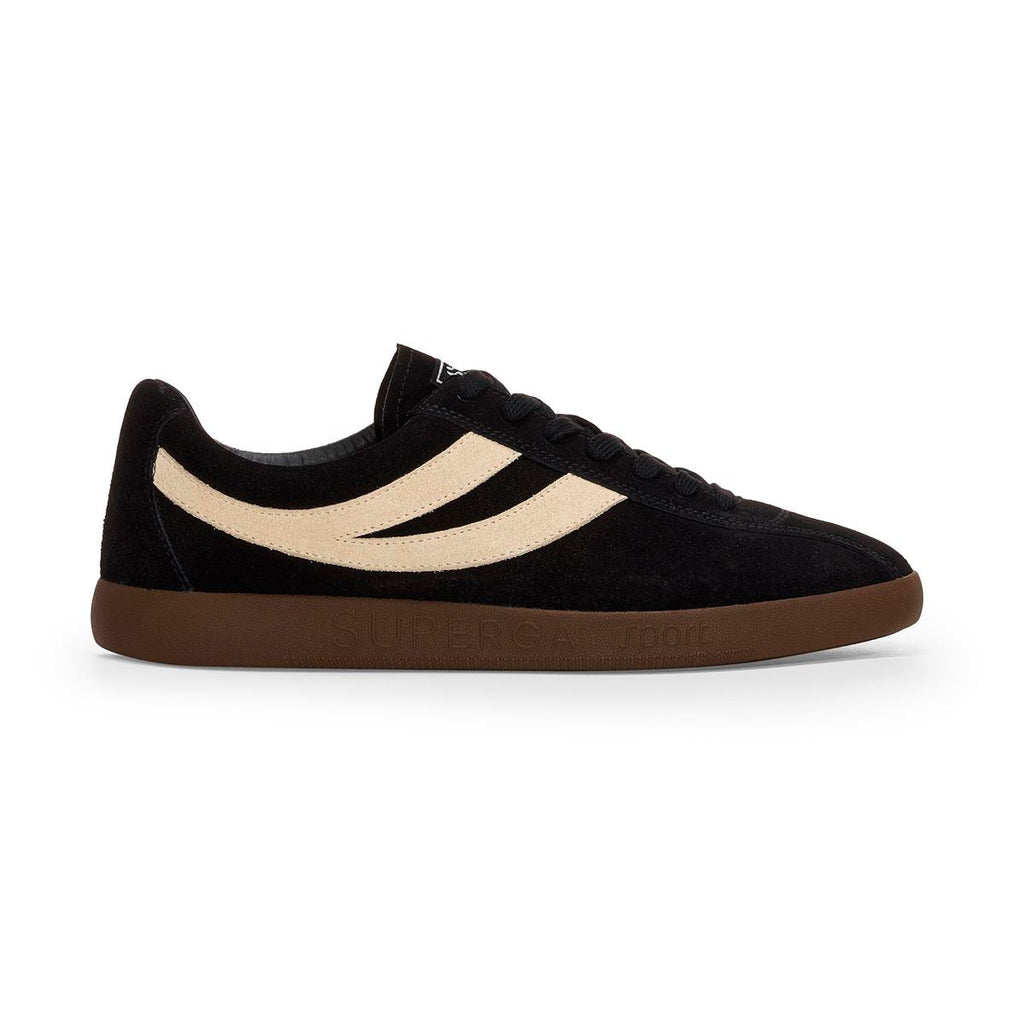 Zapatilla Superga 1960 Capri Sport Black White Mastice Brown Cocoa