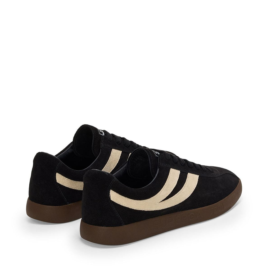 Zapatilla Superga 1960 Capri Sport Black White Mastice Brown Cocoa