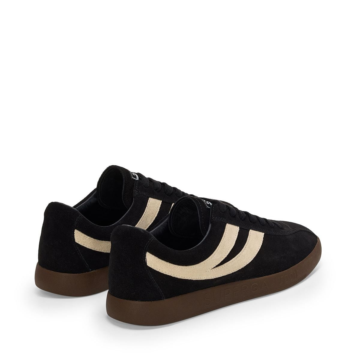 Zapatilla Superga 1960 Capri Sport Black White Mastice Brown Cocoa