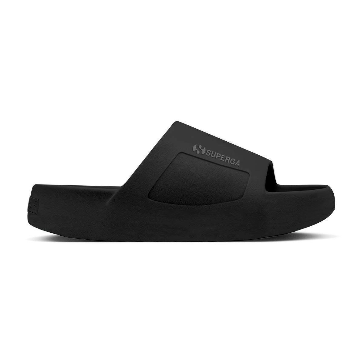 Sandalia Superga 1950 Monoblock Slide Black