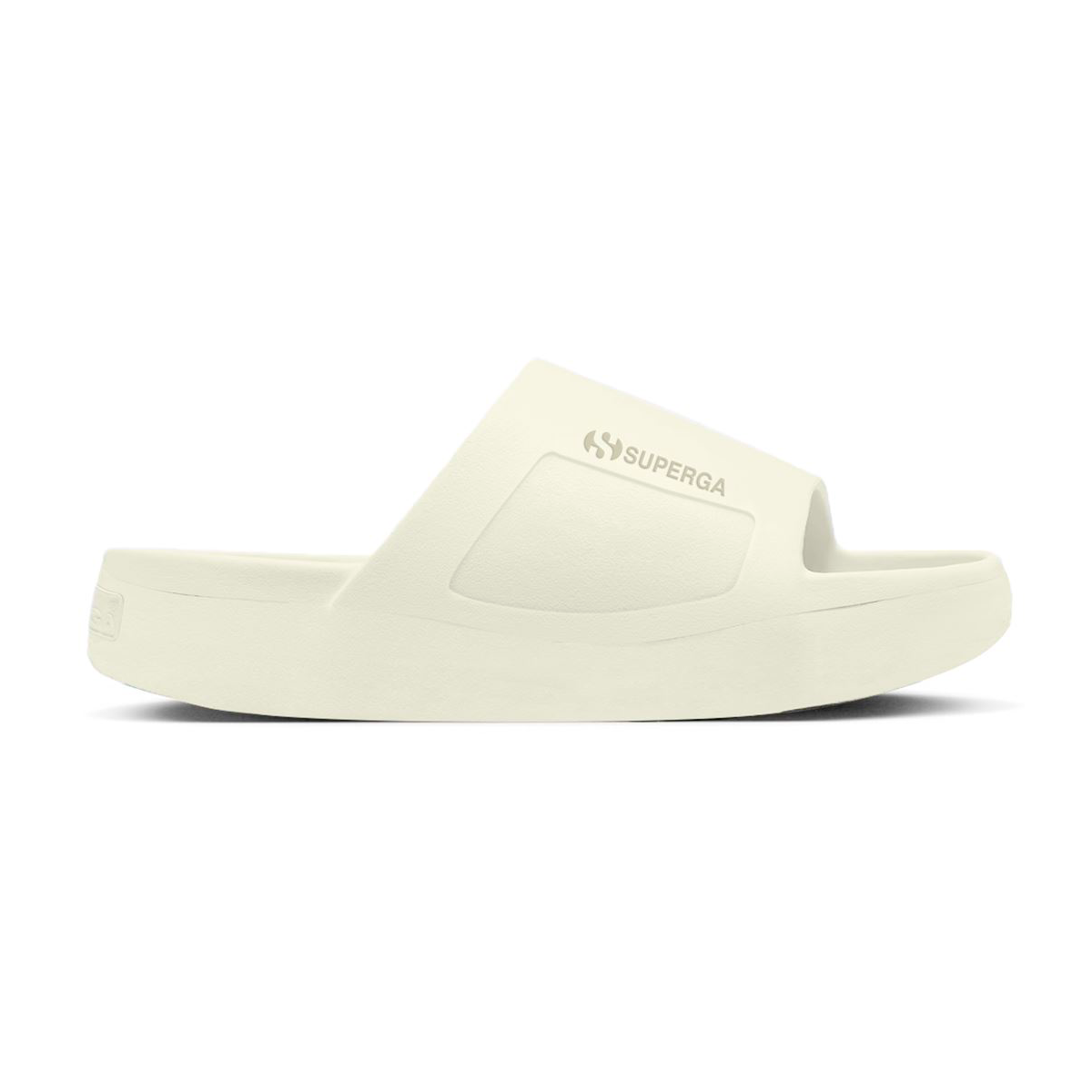 Sandalia Superga 1950 Monoblock Slide Beige