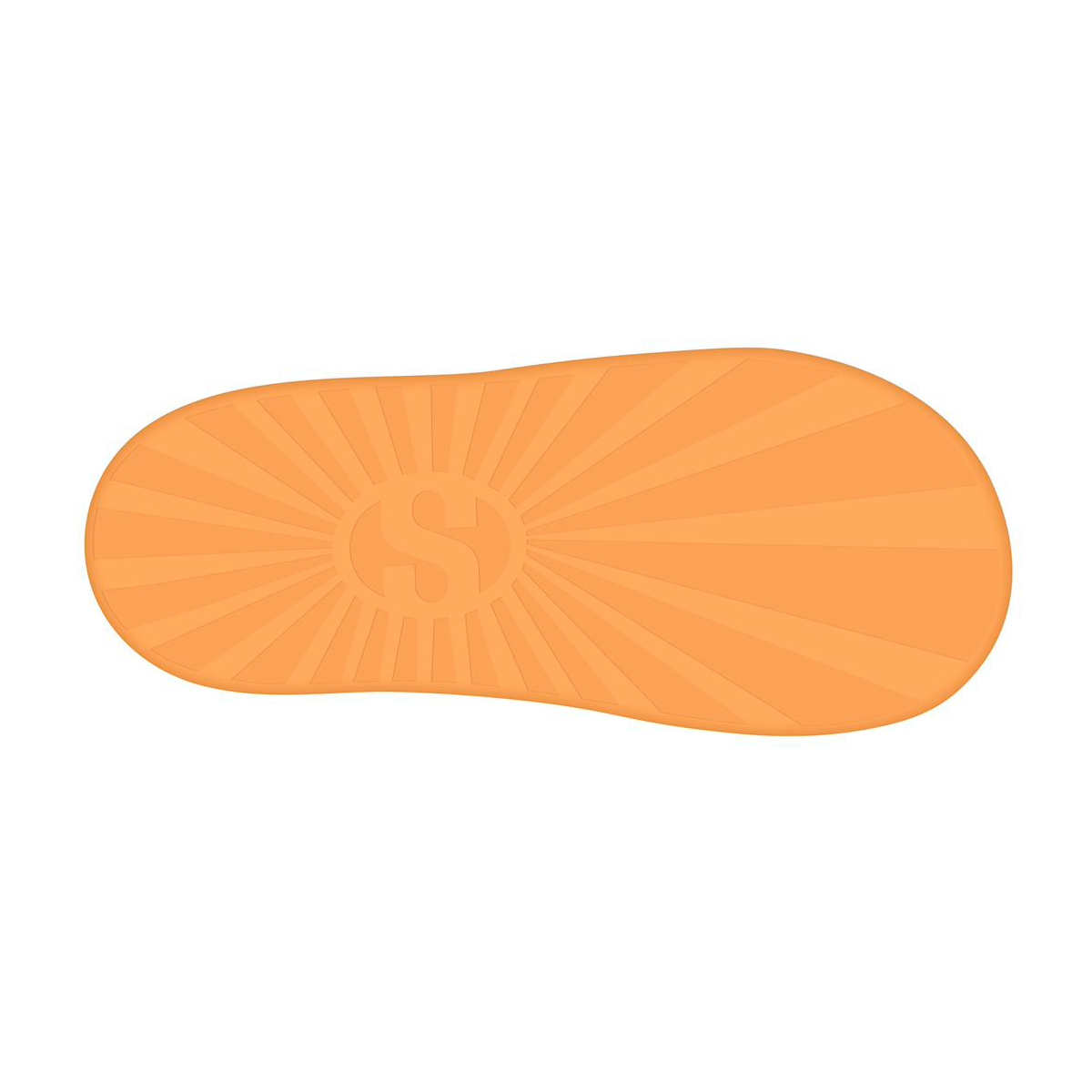 Sandalia Superga 1950 Monoblock Slide Orange