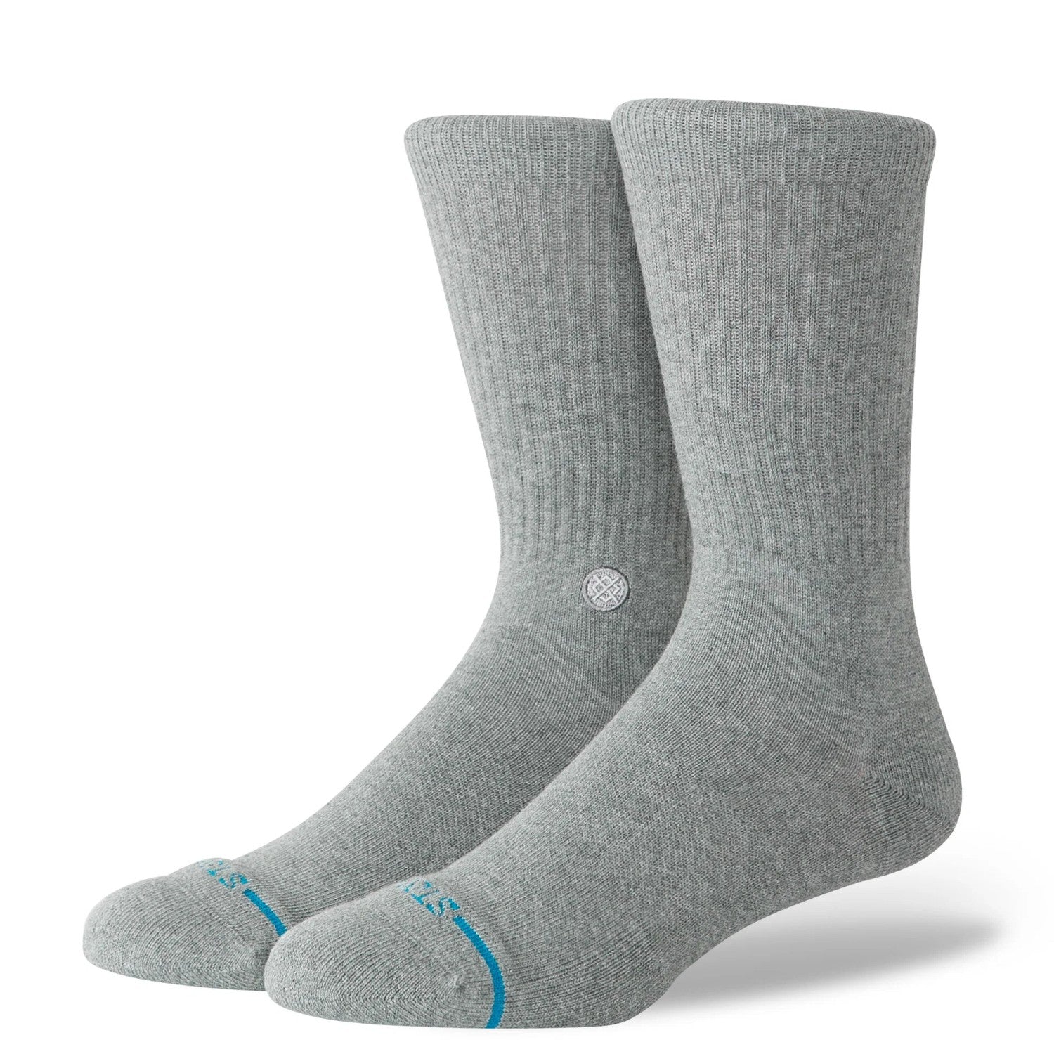 Stance Socks Icon Grey Heather