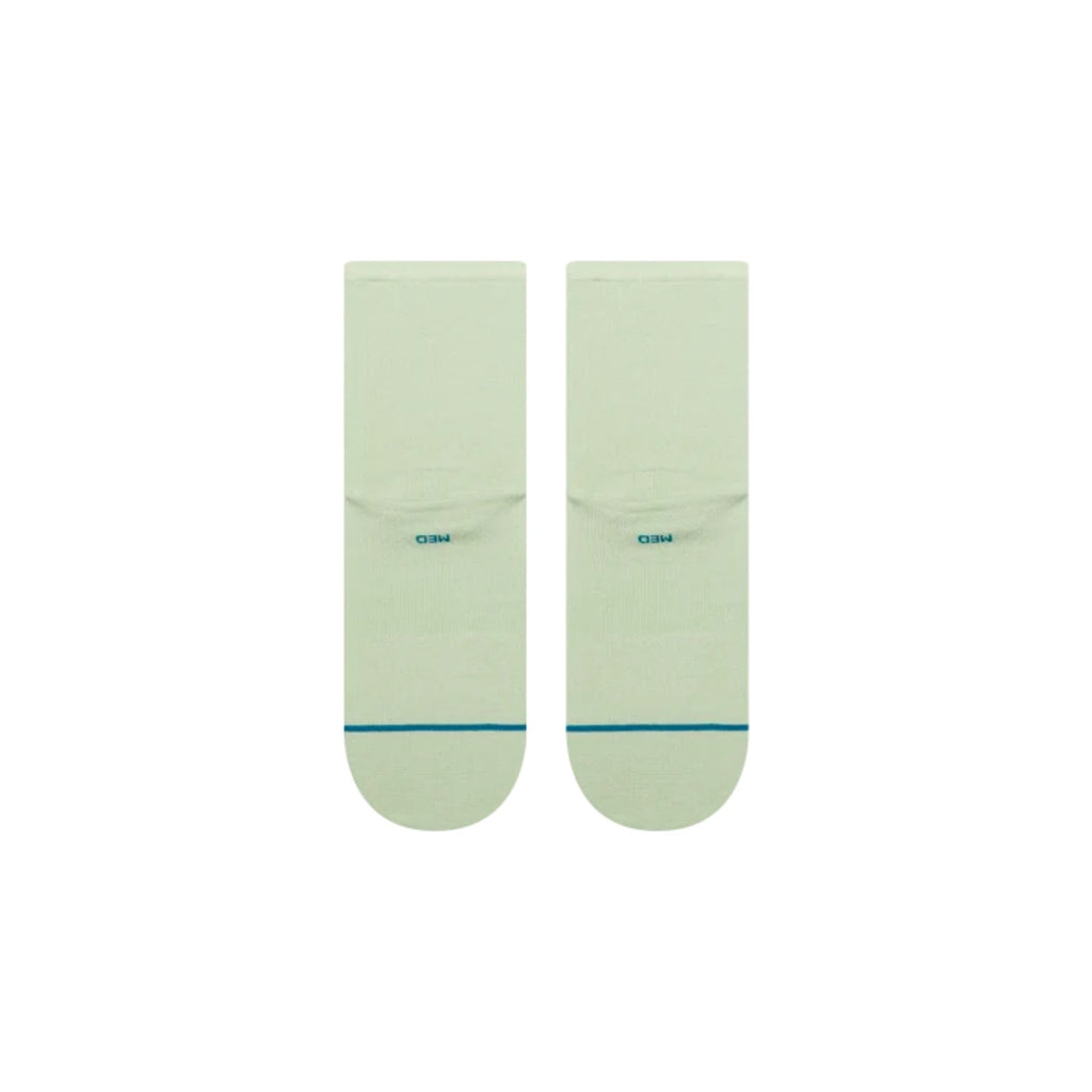 Stance Socks Women Fine Rib Quarter Green