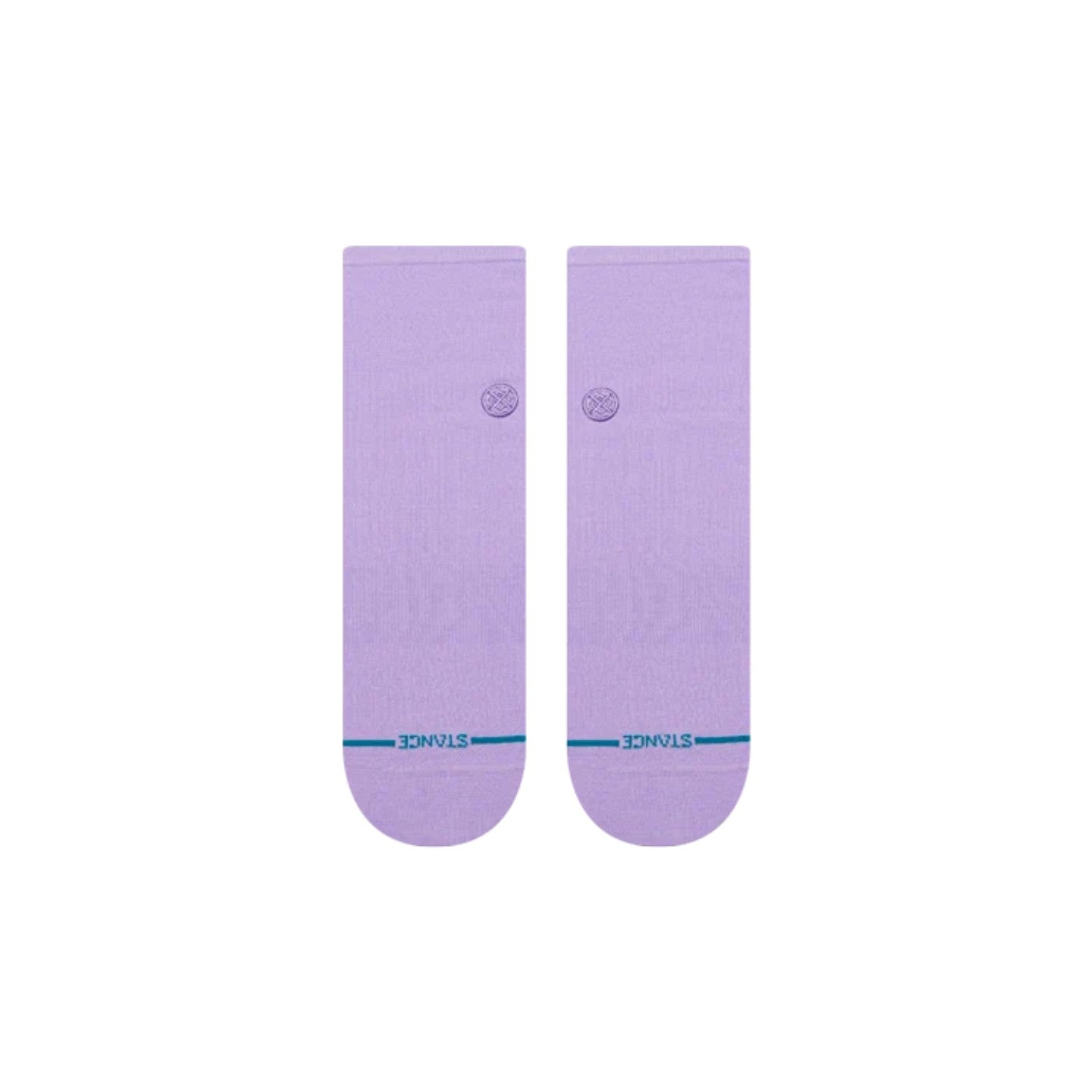 Stance Socks Women Fine Rib Quarter Purple
