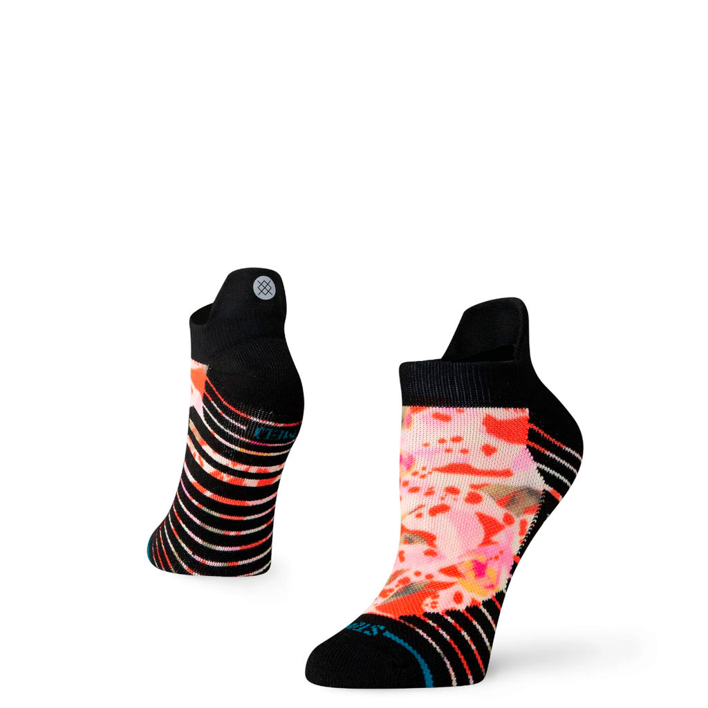 Stance Sock Women Encyclia Mid Crew Red Black