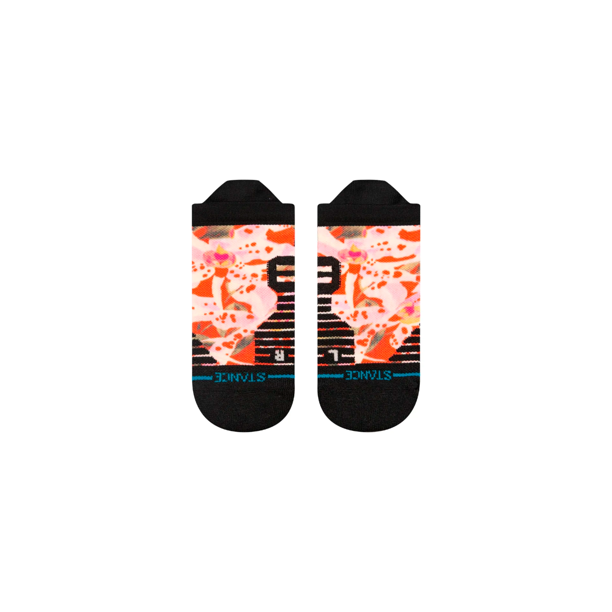 Stance Sock Women Encyclia Mid Crew Red Black