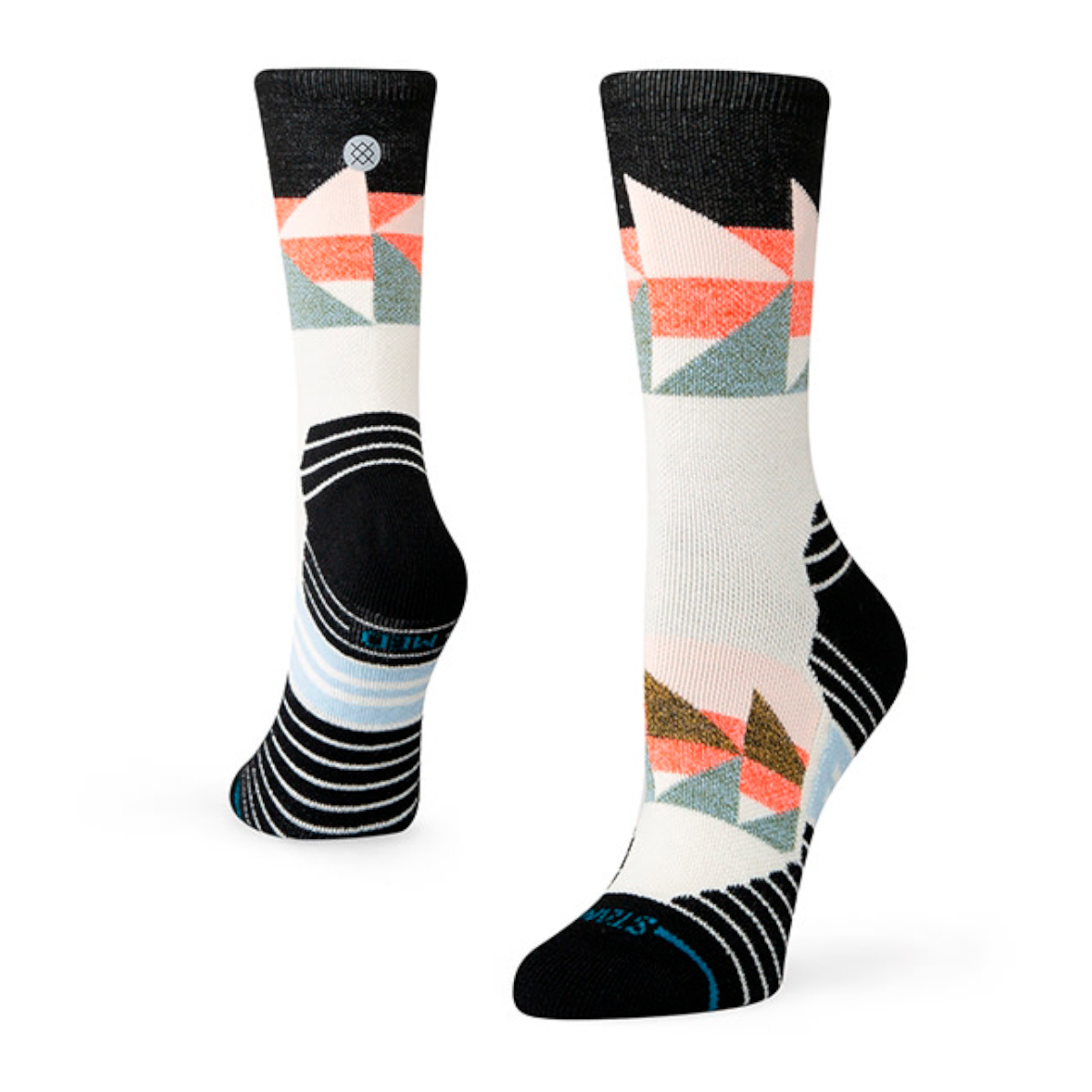Stance Sock Women Tri Wool Mid Crew Black