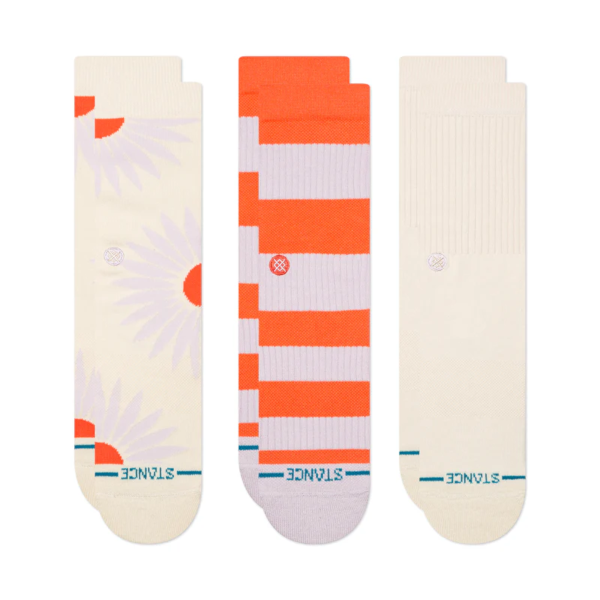 Stance Sock Women Prowess Crew 3 Pack Canvas