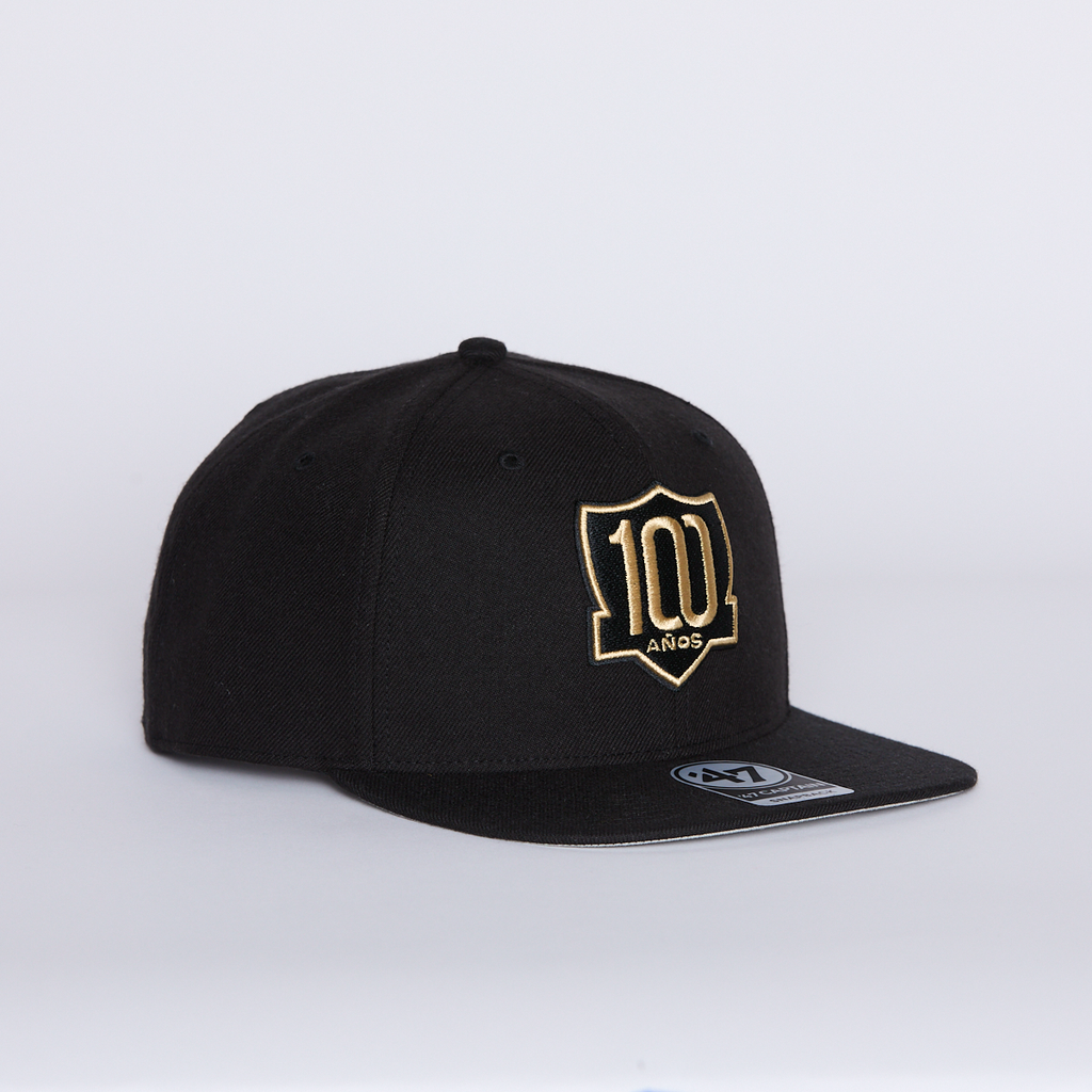 Jockey Colo-Colo 47' Captain Snapback Centenario Black Gold