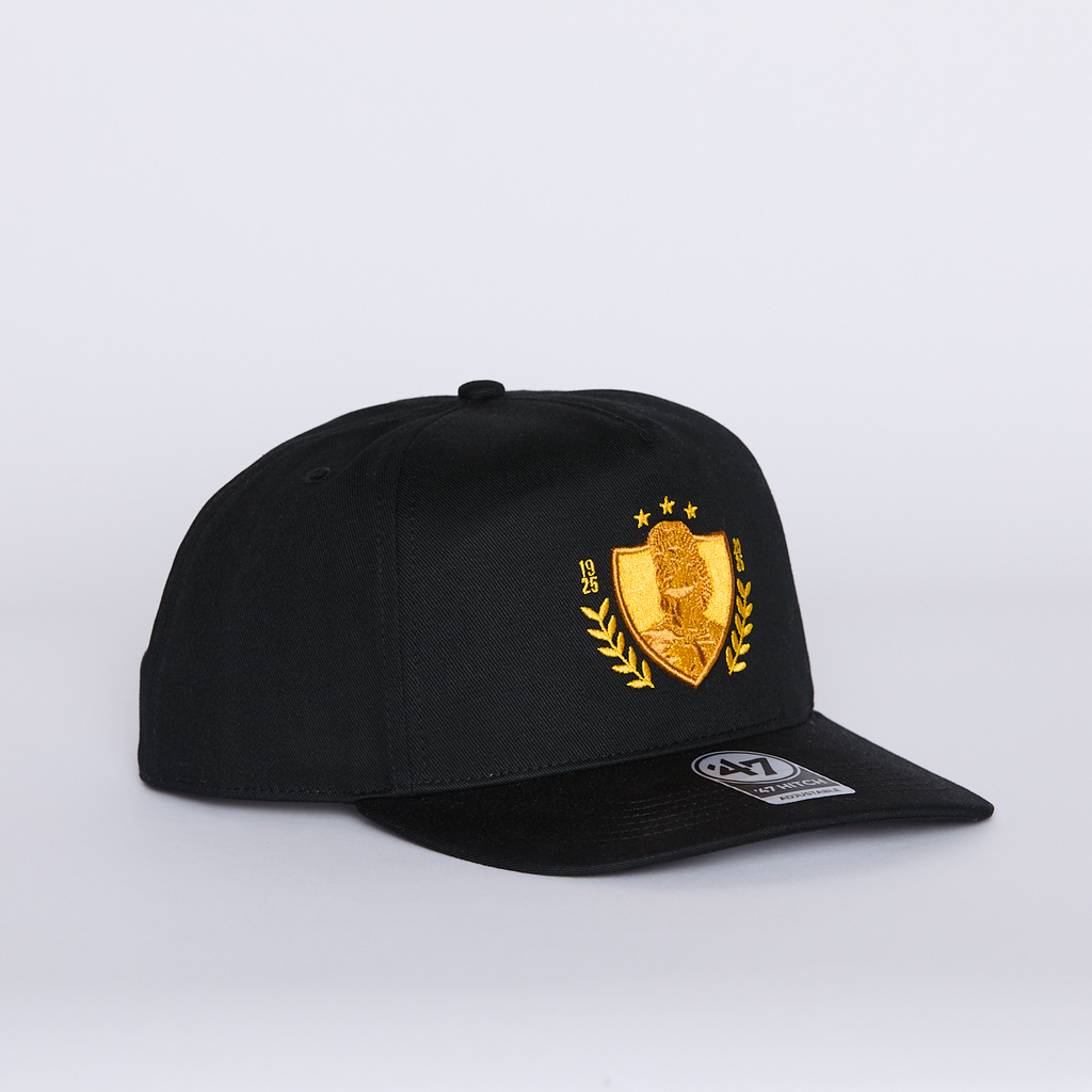 Jockey Colo-Colo 47' Captain Snapback Escudo 100 Años Black Gold