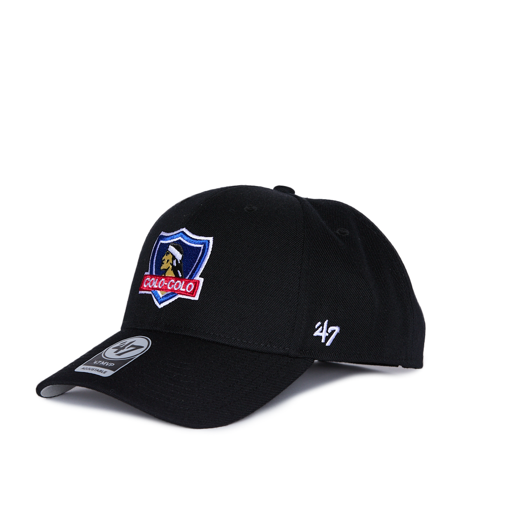 Jockey Colo-Colo 47' Captain Snapback Escudo 100 Años Black