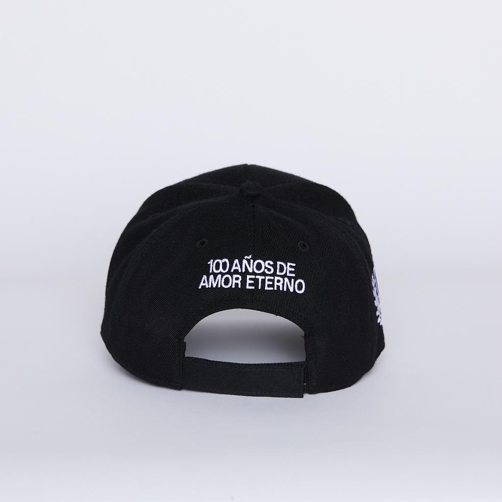 Jockey Colo-Colo 47' Captain Snapback Escudo 100 Años Black