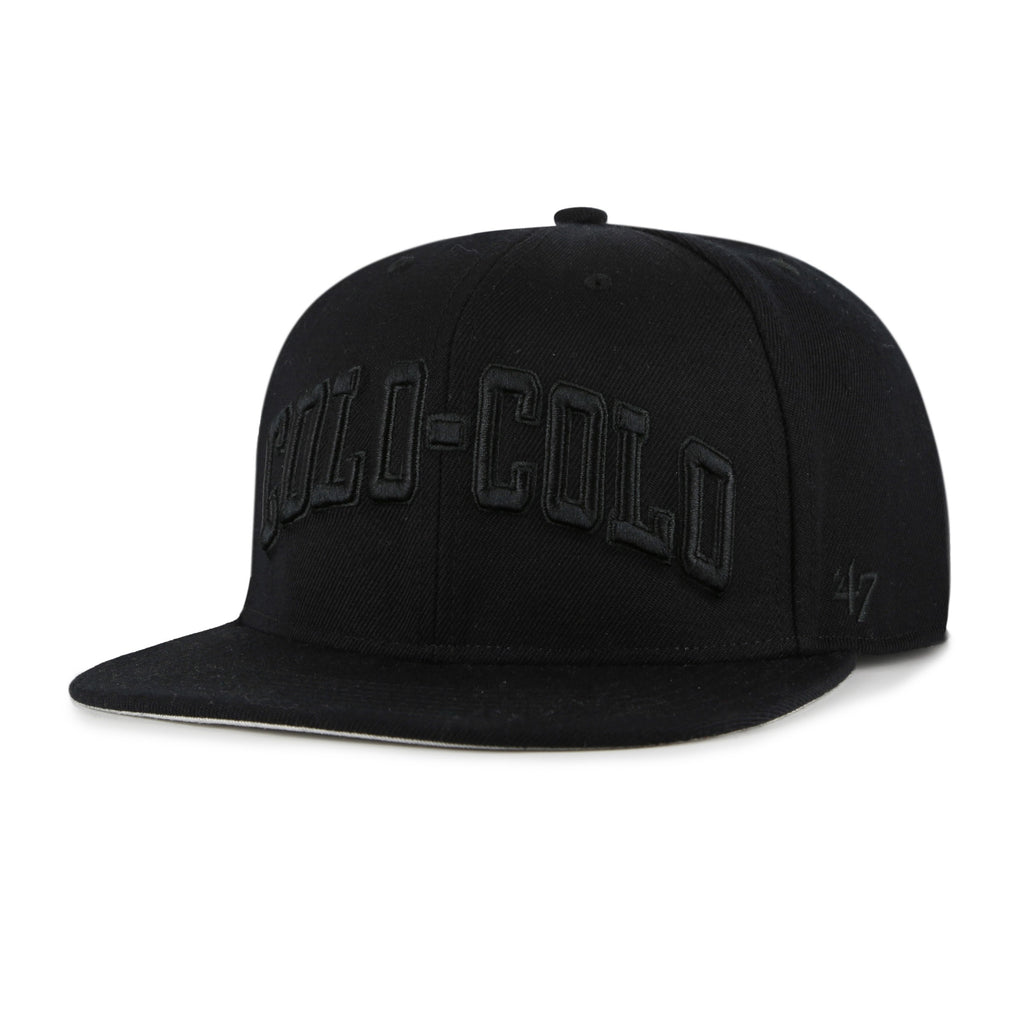 Jockey Colo-Colo 47' Captain Sure Shot Letters Black Dark Grey