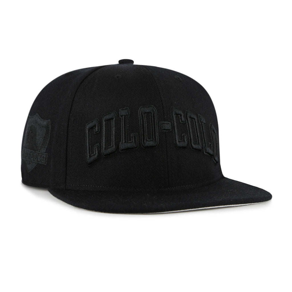 Jockey Colo-Colo 47' Captain Sure Shot Letters Black Dark Grey