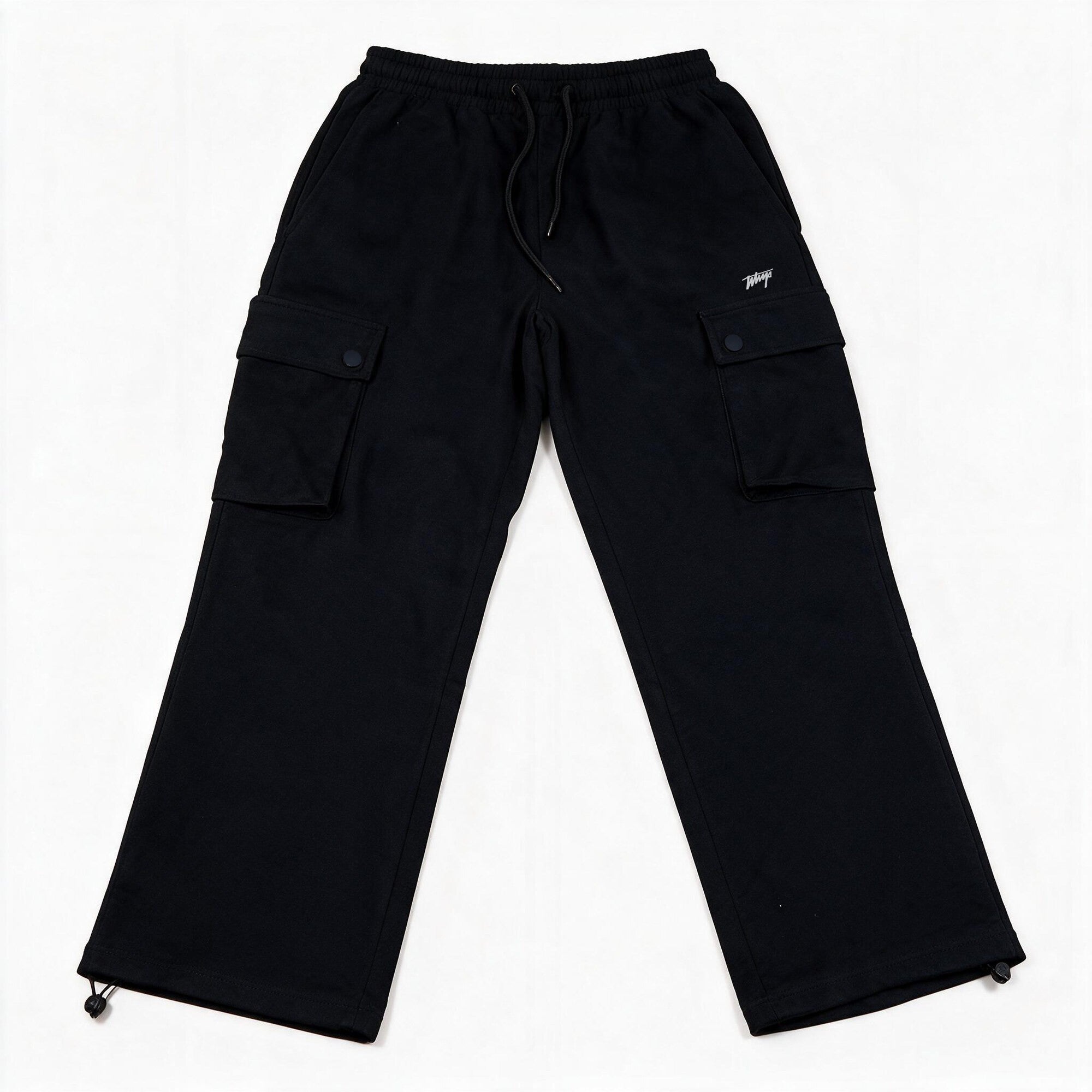 Pantalón WhatUp Cargo All Black Logo