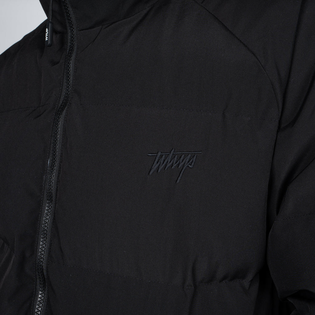 Parka Whatup Men Full Zipper All Black