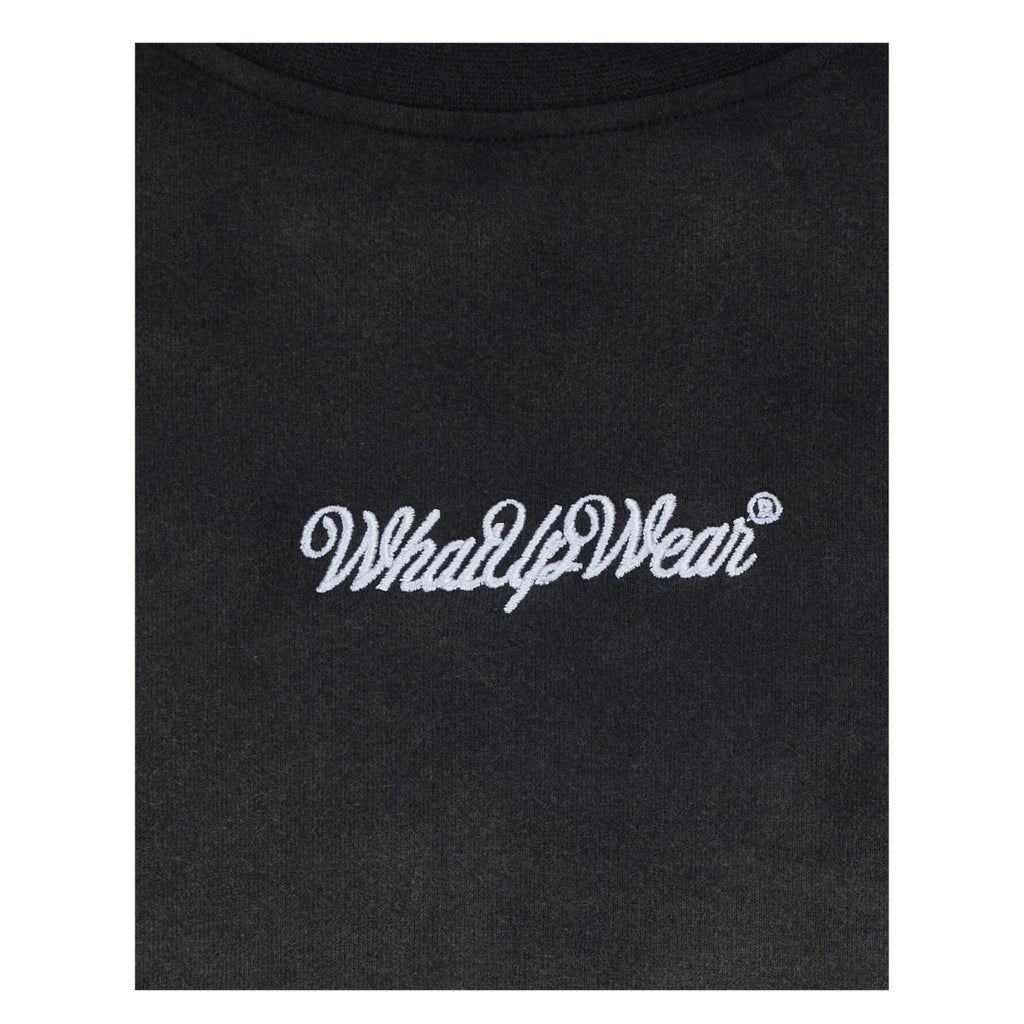 Polera Whatup Hombre WhatUpWear Black White