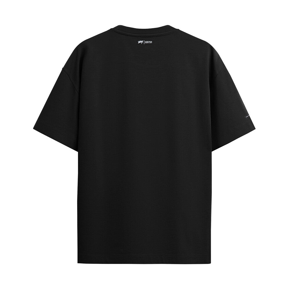 Polera Whatup Hombre Icon Logo Black White