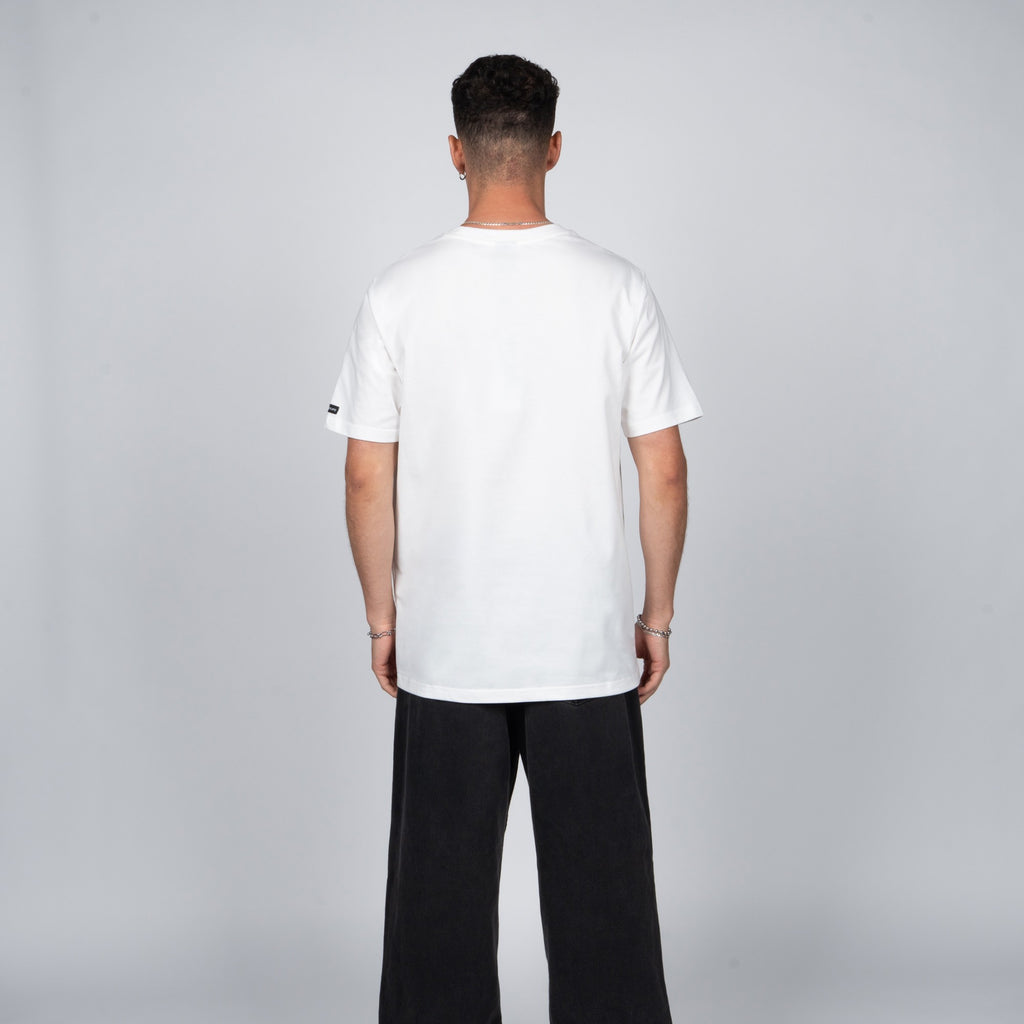Polera WhatUp Classic Icon White Black