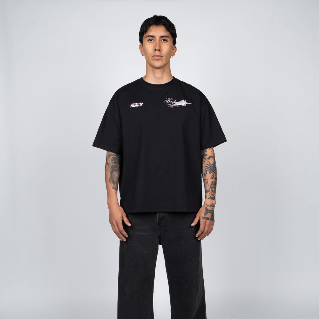 Polera WhatUp Best In Town Black
