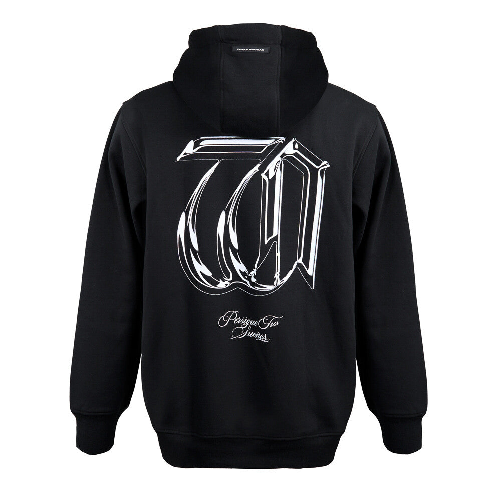 Polerón Whatup Hombre Hoodie Persigue Tus Sueños Black