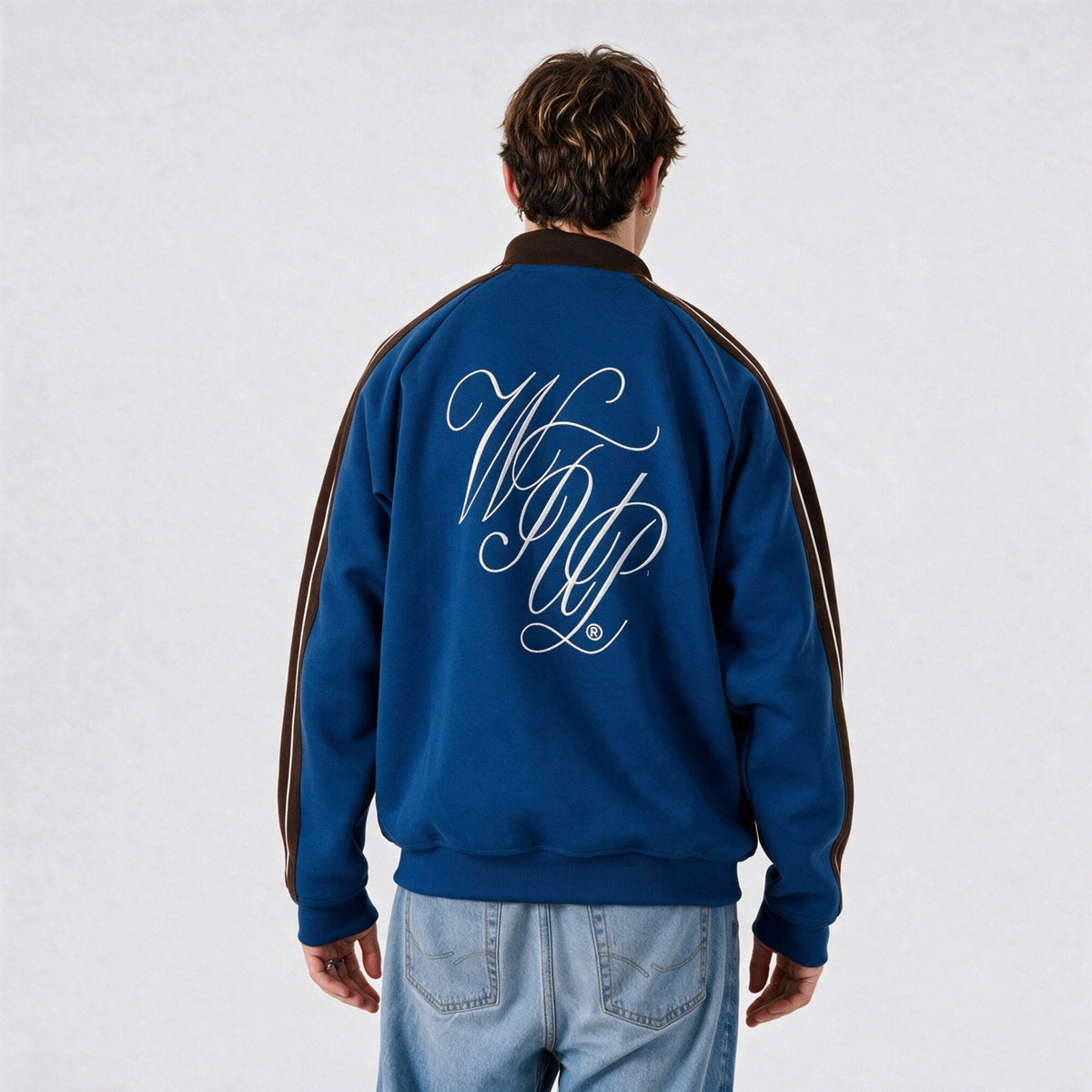 Polerón WhatUp Tracksuit Regular Full Zipper Azul