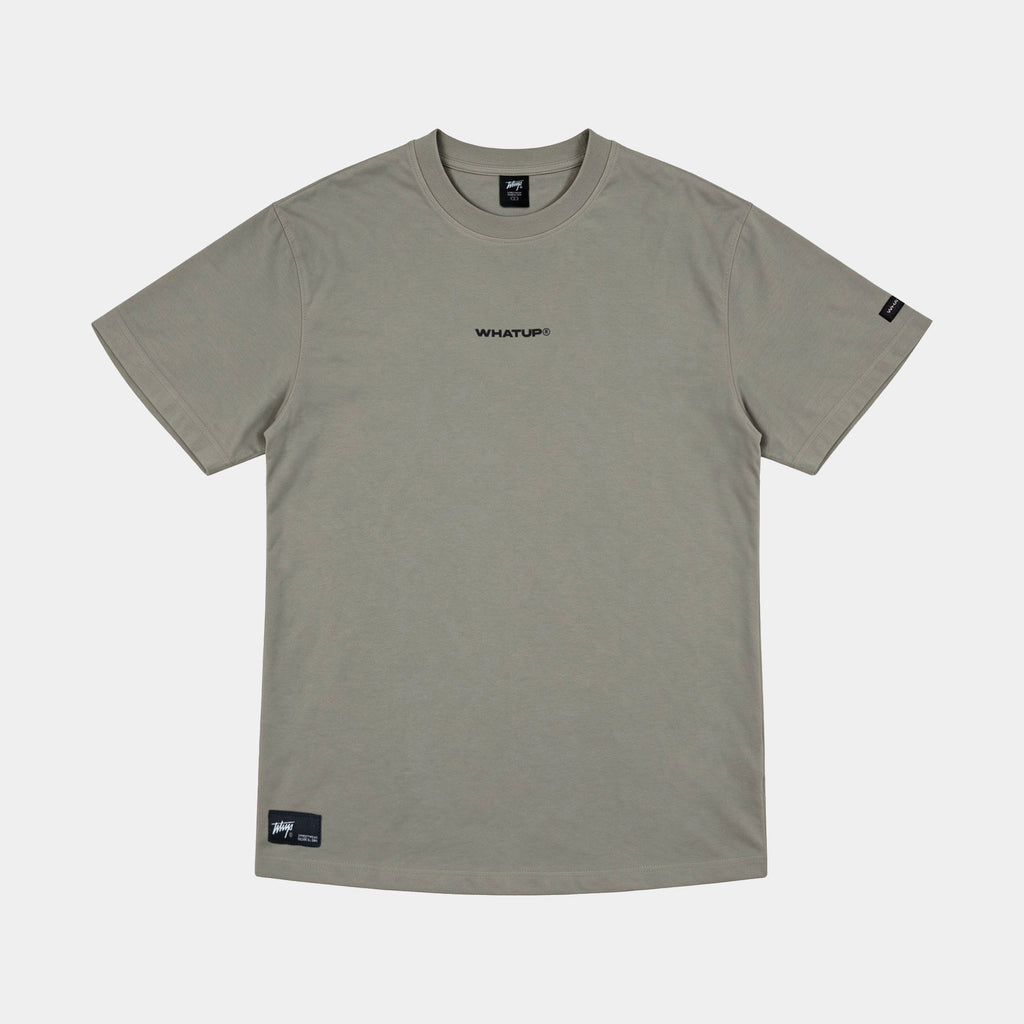 Polera WhatUp Classic Logo Regular Verde Oliva