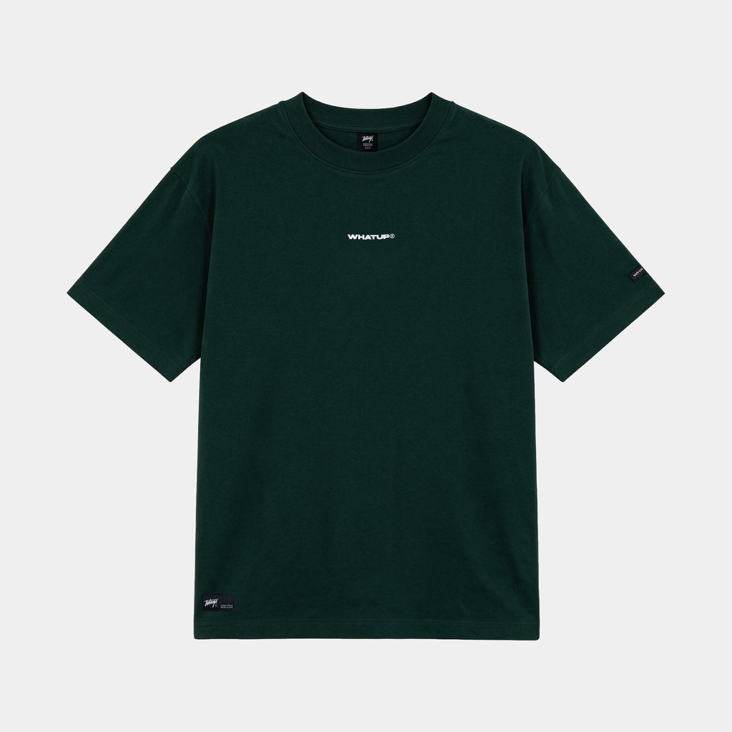 Polera WhatUp Classic Logo Regular Verde