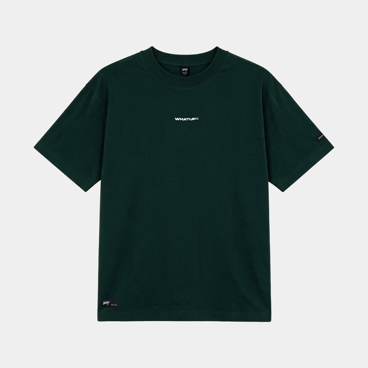 Polera WhatUp Classic Logo Regular Verde