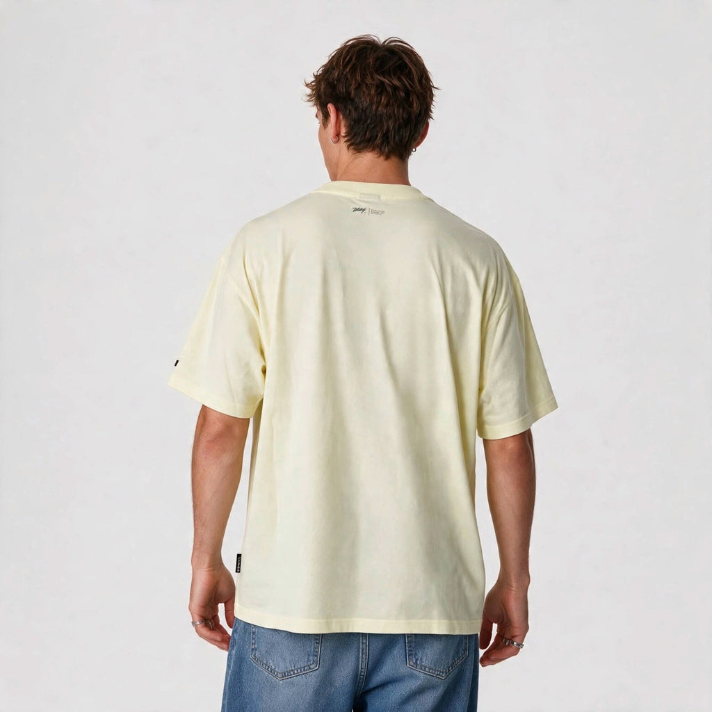 Polera WhatUp Oversize Box Faith Beige