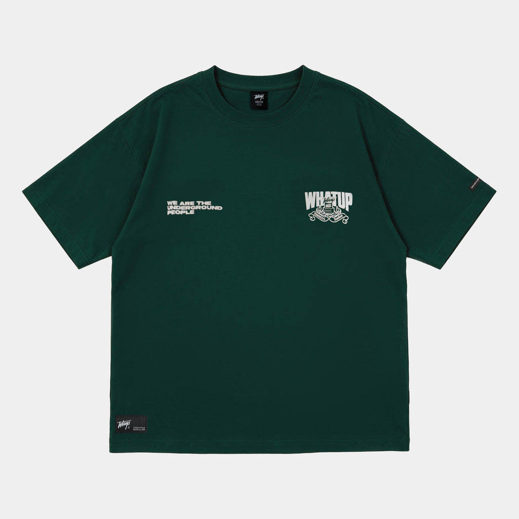 Polera WhatUp Oversize Box Dreamers Verde